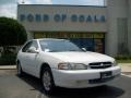 1999 Cloud White Nissan Altima GXE  photo #1