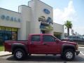 2006 Cherry Red Metallic Chevrolet Colorado LT Crew Cab  photo #2