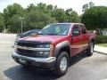 2006 Cherry Red Metallic Chevrolet Colorado LT Crew Cab  photo #7