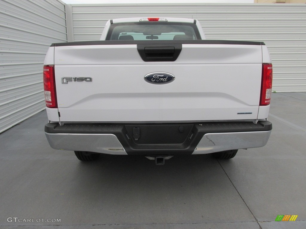 2016 F150 XL Regular Cab - Oxford White / Medium Earth Gray photo #5