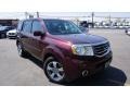 Dark Cherry Pearl - Pilot EX-L 4WD Photo No. 2