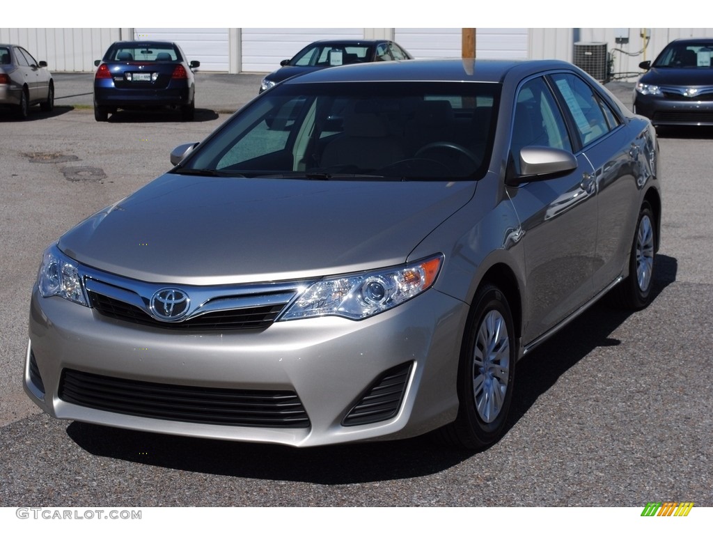 2014 Camry LE - Magnetic Gray Metallic / Ash photo #1