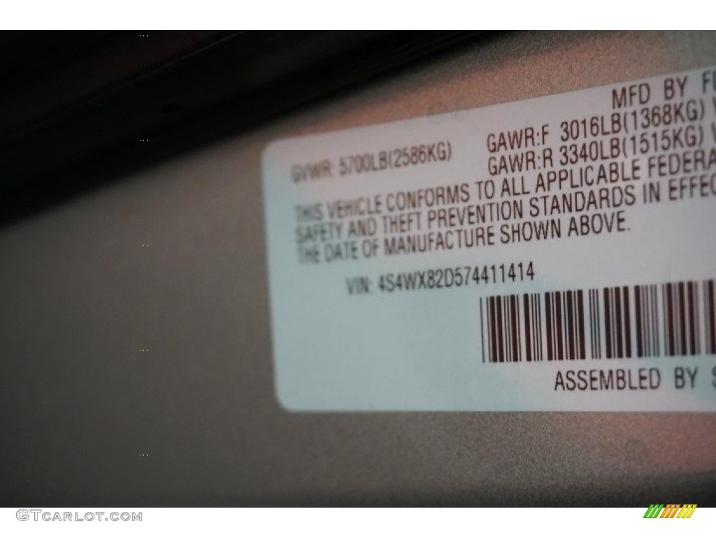 2007 B9 Tribeca Limited 5 Passenger - Titanium Silver Metallic / Slate Gray photo #15
