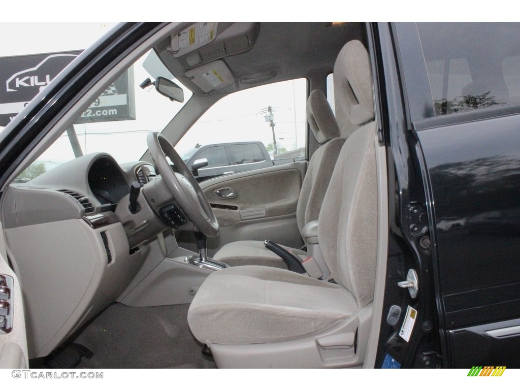 2005 XL7 LX 4WD - Black Onyx / Beige photo #17