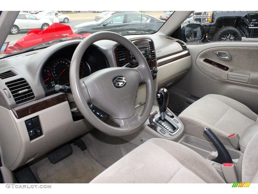 2005 XL7 LX 4WD - Black Onyx / Beige photo #18