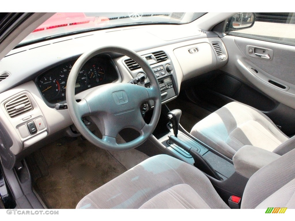 2000 Accord LX Sedan - Dark Emerald Pearl / Quartz photo #17