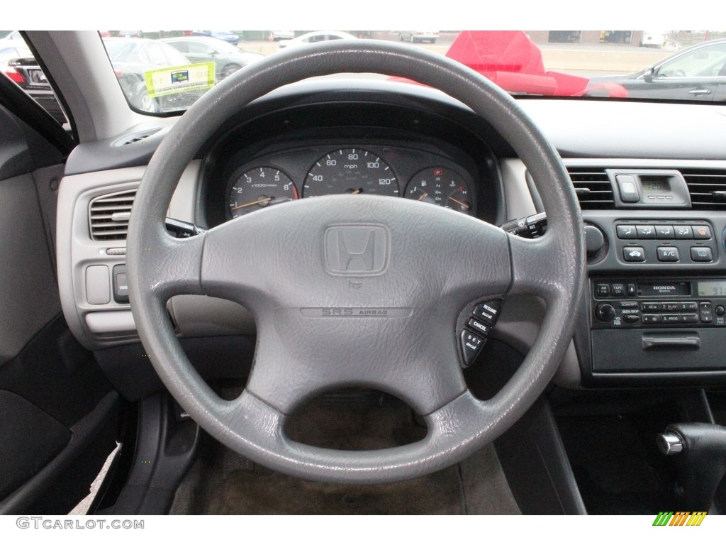 2000 Accord LX Sedan - Dark Emerald Pearl / Quartz photo #19