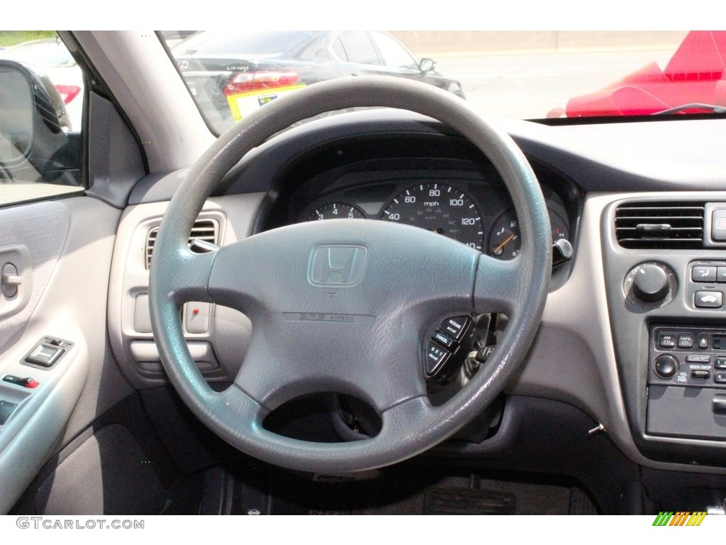 2000 Accord LX Sedan - Dark Emerald Pearl / Quartz photo #30