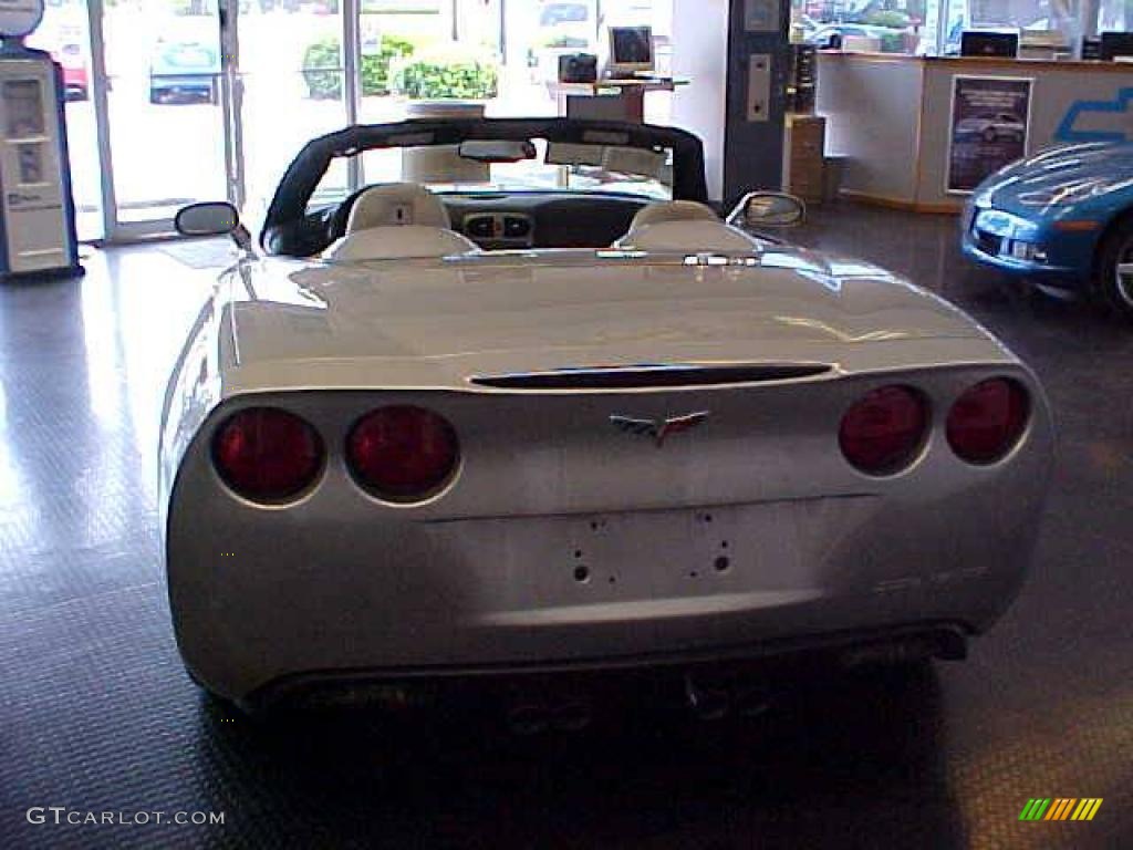 2007 Corvette Convertible - Machine Silver Metallic / Titanium photo #7