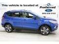 2017 Lightning Blue Ford Escape SE 4WD  photo #1