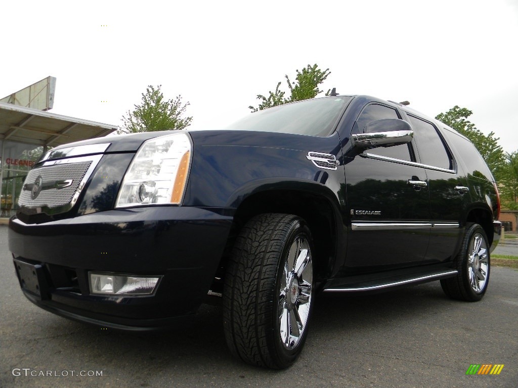 2007 Escalade  - Blue Chip / Cocoa/Light Cashmere photo #6
