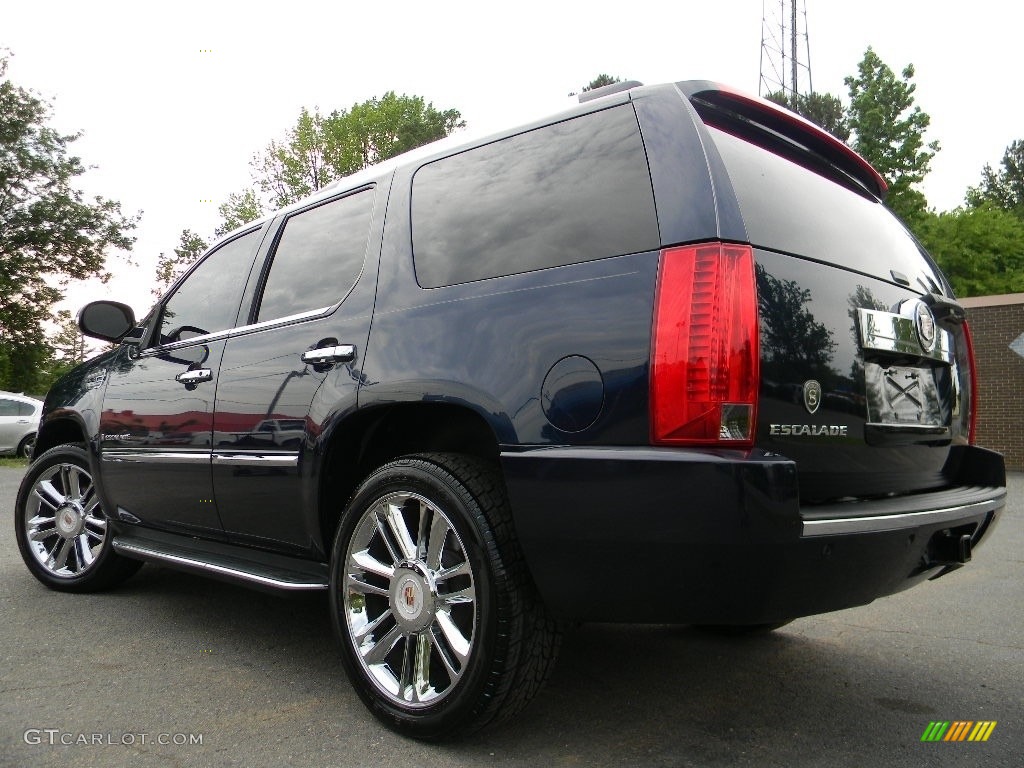 2007 Escalade  - Blue Chip / Cocoa/Light Cashmere photo #8
