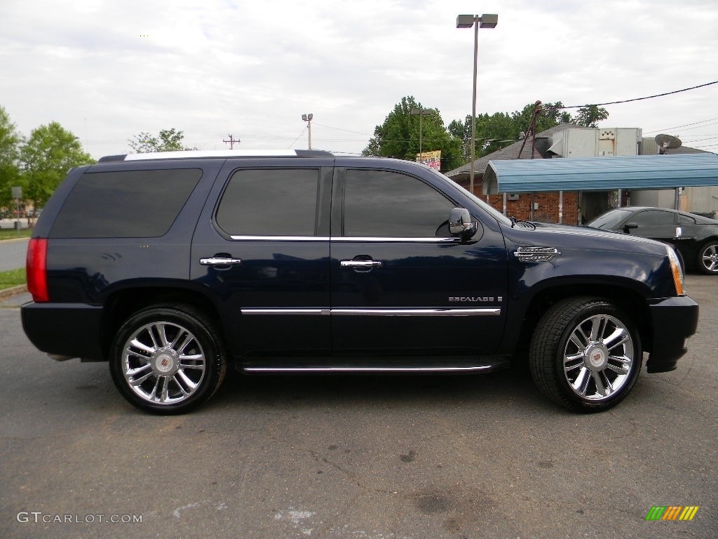 2007 Escalade  - Blue Chip / Cocoa/Light Cashmere photo #11