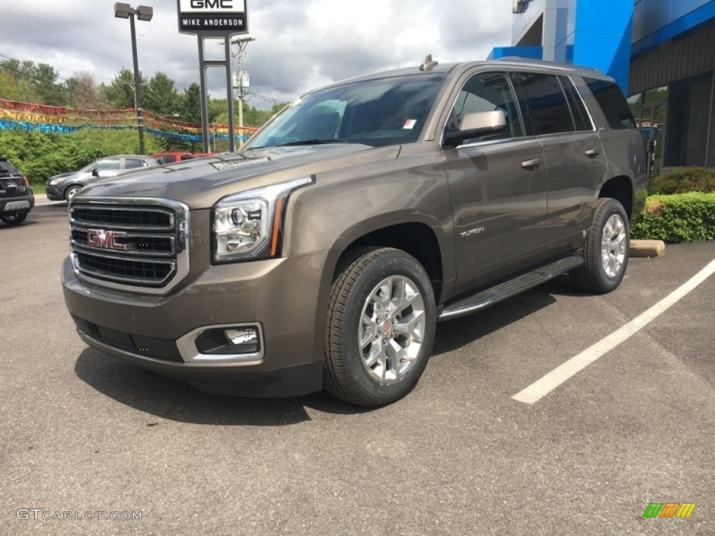 2016 Yukon SLE 4WD - Bronze Alloy Metallic / Jet Black photo #3