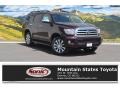 2016 Sizzling Crimson Mica Toyota Sequoia Limited 4x4  photo #1