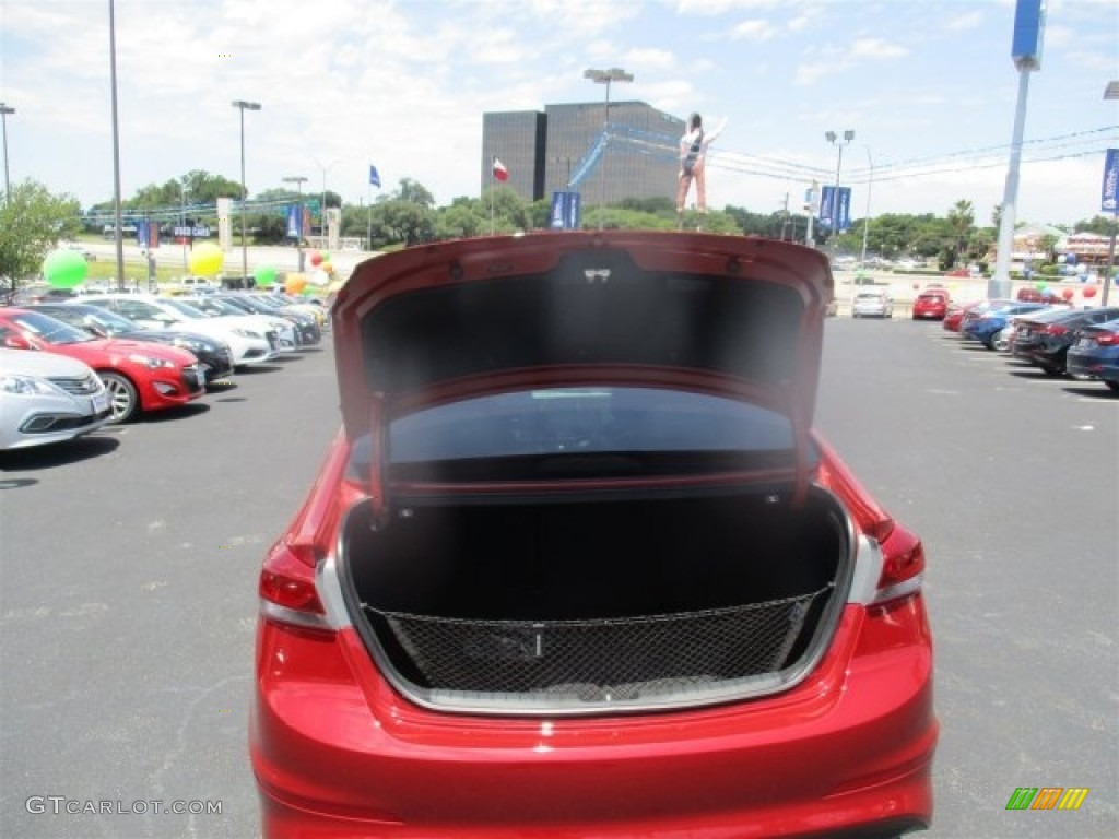 2017 Elantra Limited - Red / Gray photo #9
