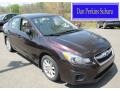 Deep Cherry Red Pearl 2013 Subaru Impreza 2.0i Premium 4 Door