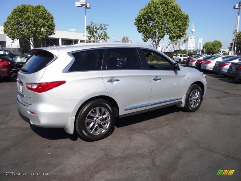 2015 QX60 3.5 AWD - Liquid Platinum / Graphite photo #8