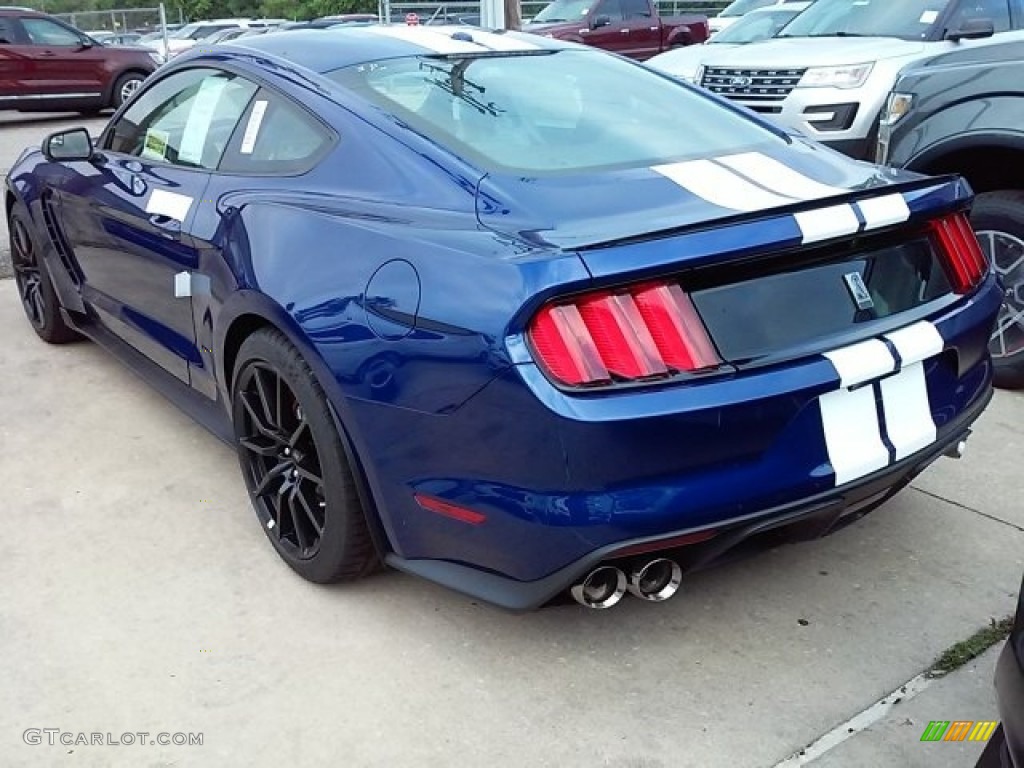 2016 Mustang Shelby GT350 - Deep Impact Blue Metallic / Ebony photo #6