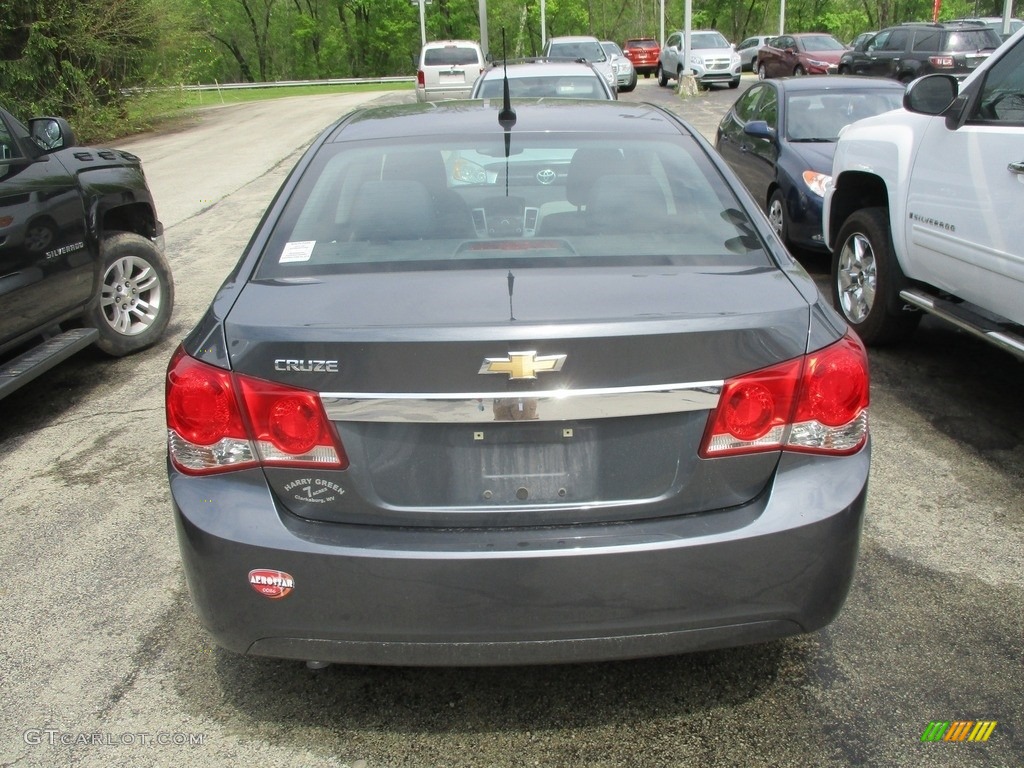 2013 Cruze LS - Cyber Gray Metallic / Jet Black/Medium Titanium photo #4