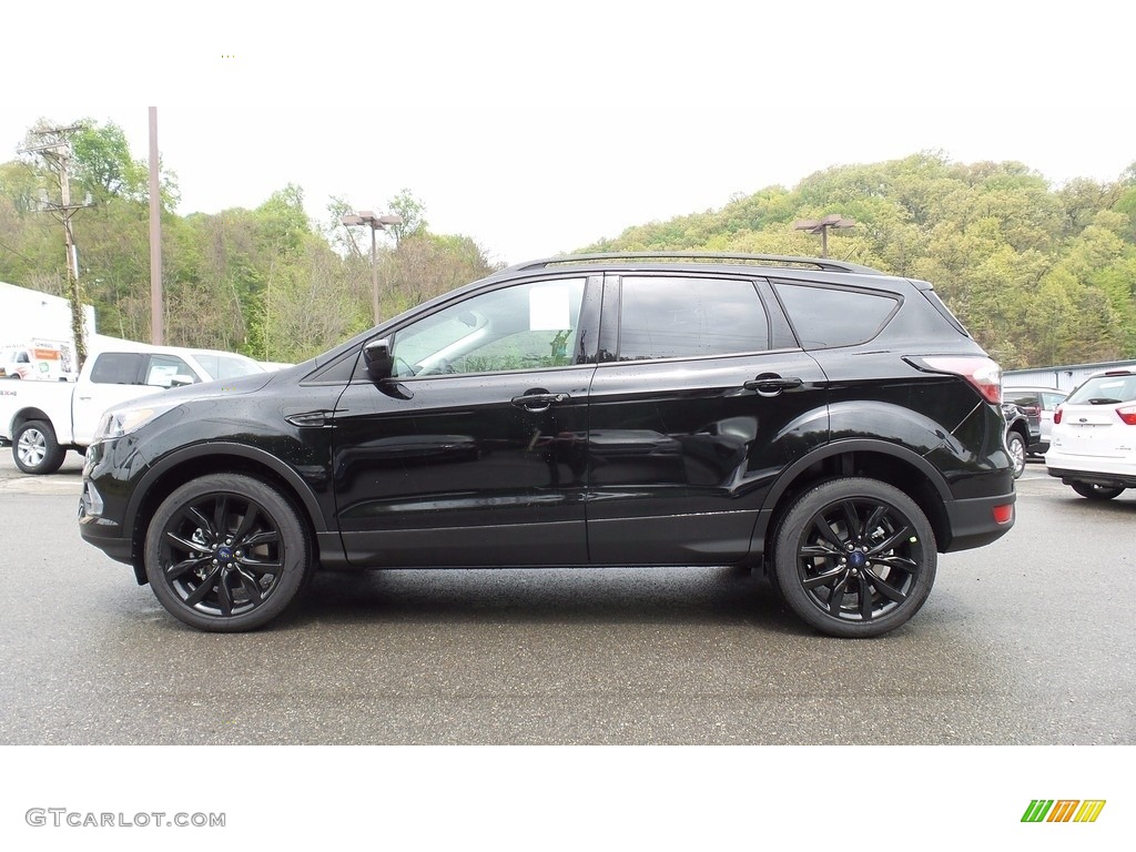 Shadow Black 2017 Ford Escape SE 4WD Exterior Photo #112876224