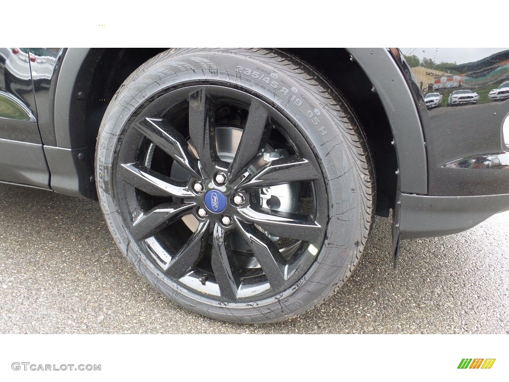 2017 Escape SE 4WD - Shadow Black / Charcoal Black photo #5