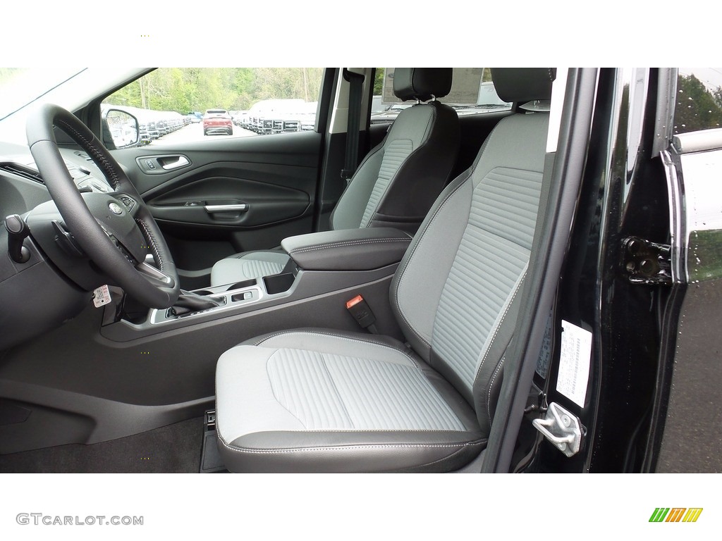 Charcoal Black Interior 2017 Ford Escape SE 4WD Photo #112876479