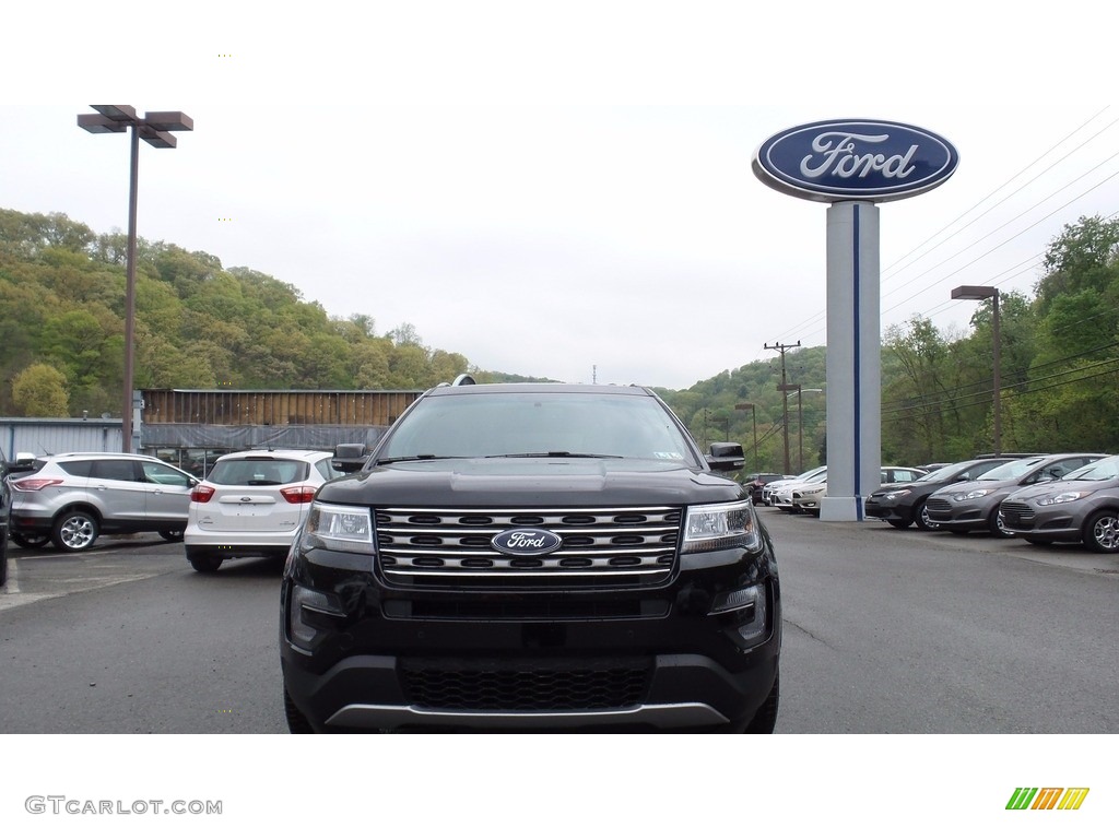 2016 Explorer XLT 4WD - Shadow Black / Ebony Black photo #2