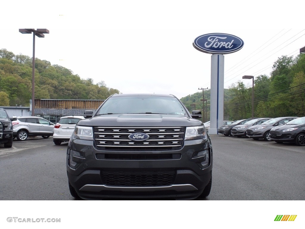 2016 Explorer XLT 4WD - Magnetic Metallic / Ebony Black photo #2