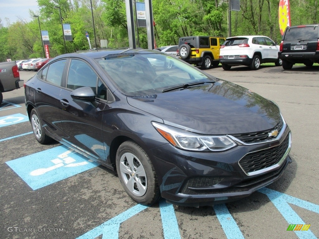 2016 Cruze LS Sedan - Blue Ray Metallic / Jet Black photo #8