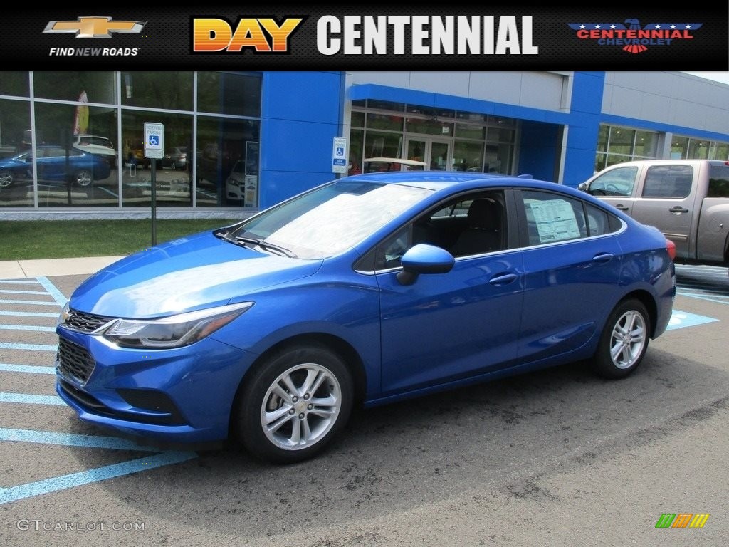 2016 Cruze LT Sedan - Kinetic Blue Metallic / Jet Black photo #1
