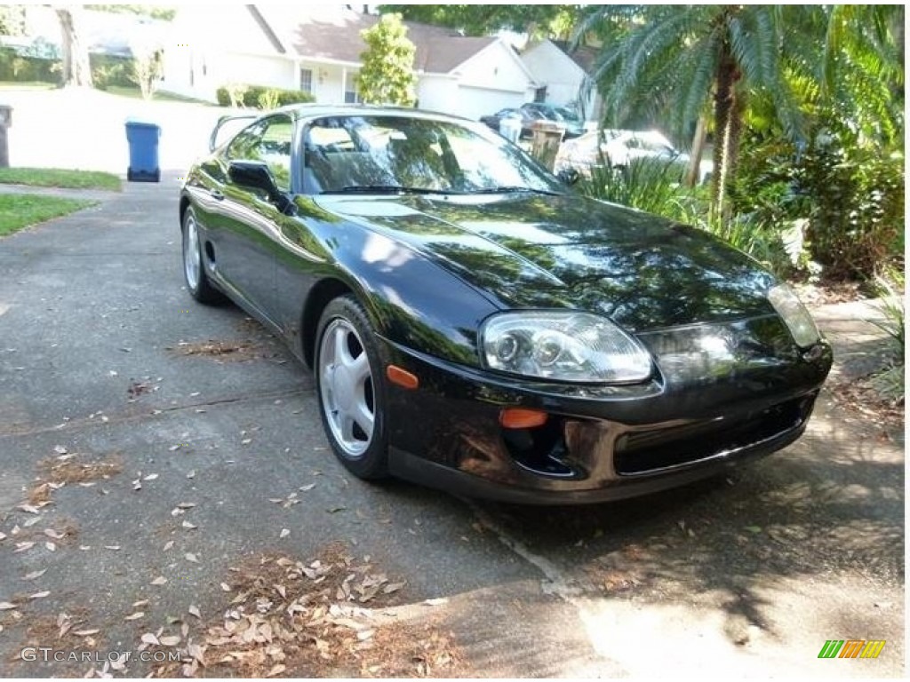 Black 1993 Toyota Supra Turbo Coupe Exterior Photo #112880043