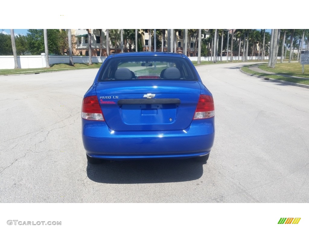 2006 Aveo LS Sedan - Bright Blue / Charcoal photo #4