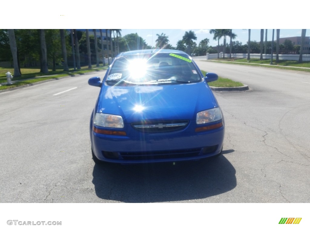 2006 Aveo LS Sedan - Bright Blue / Charcoal photo #8