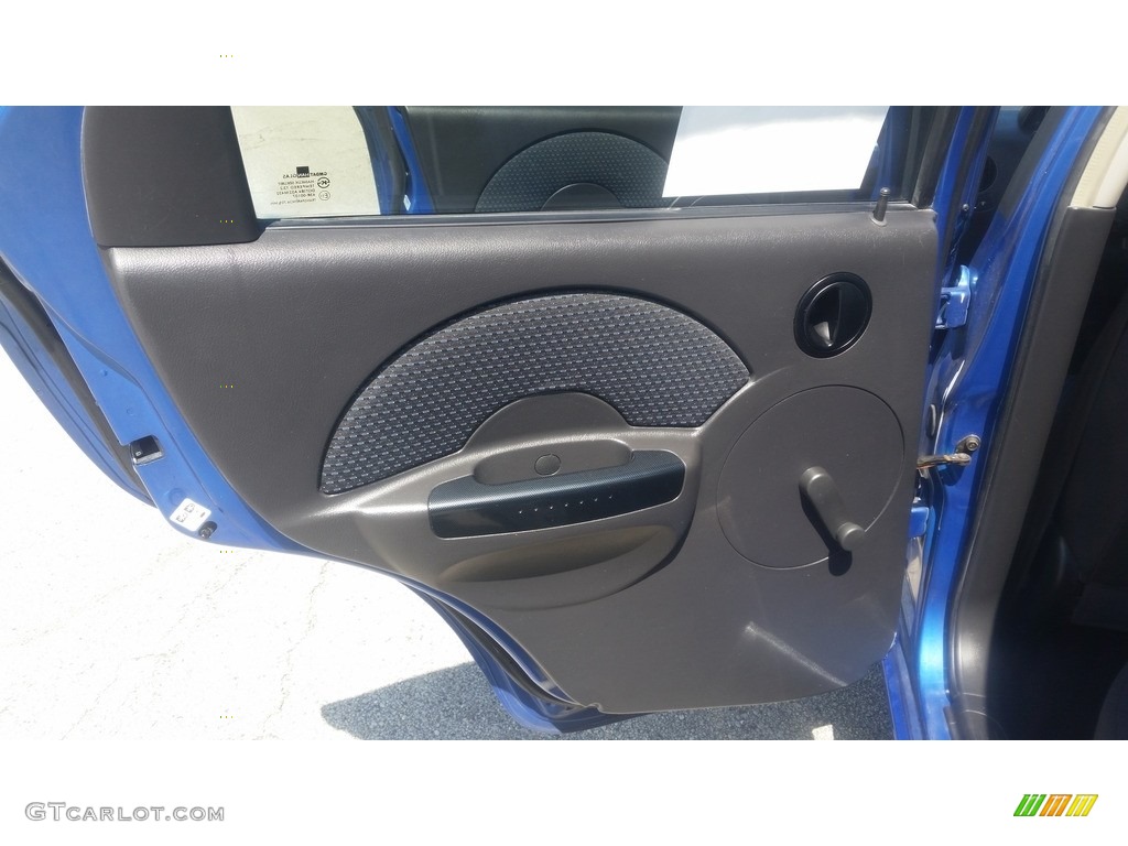 2006 Aveo LS Sedan - Bright Blue / Charcoal photo #14