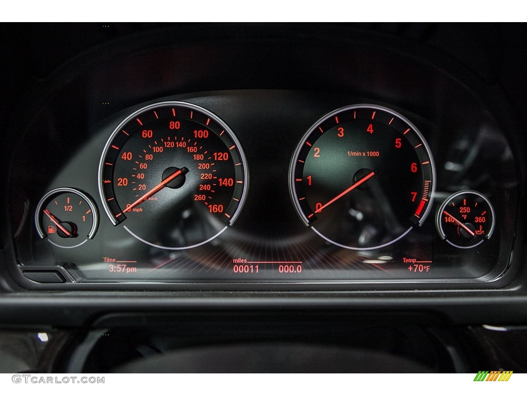 2016 5 Series 535i Sedan - Alpine White / Black photo #8