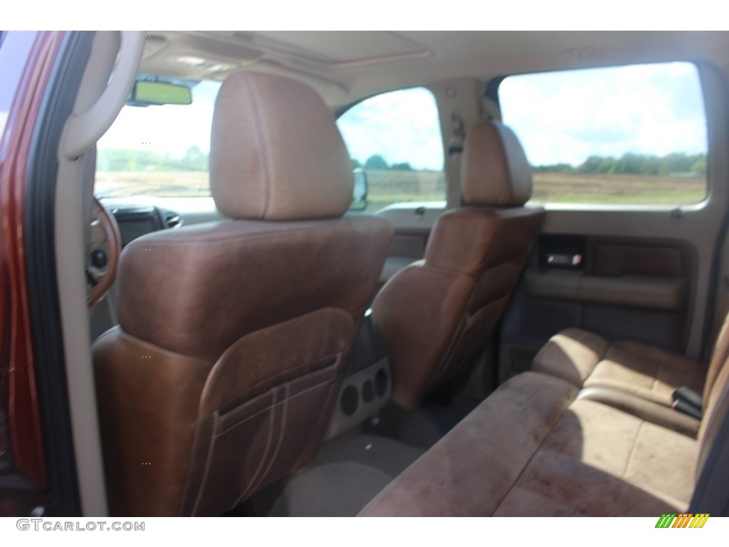 2007 F150 Lariat SuperCrew 4x4 - Dark Copper Metallic / Castano Brown Leather photo #15