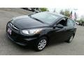 2013 Ultra Black Hyundai Accent GS 5 Door  photo #3