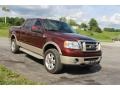 2007 Dark Copper Metallic Ford F150 Lariat SuperCrew 4x4  photo #24