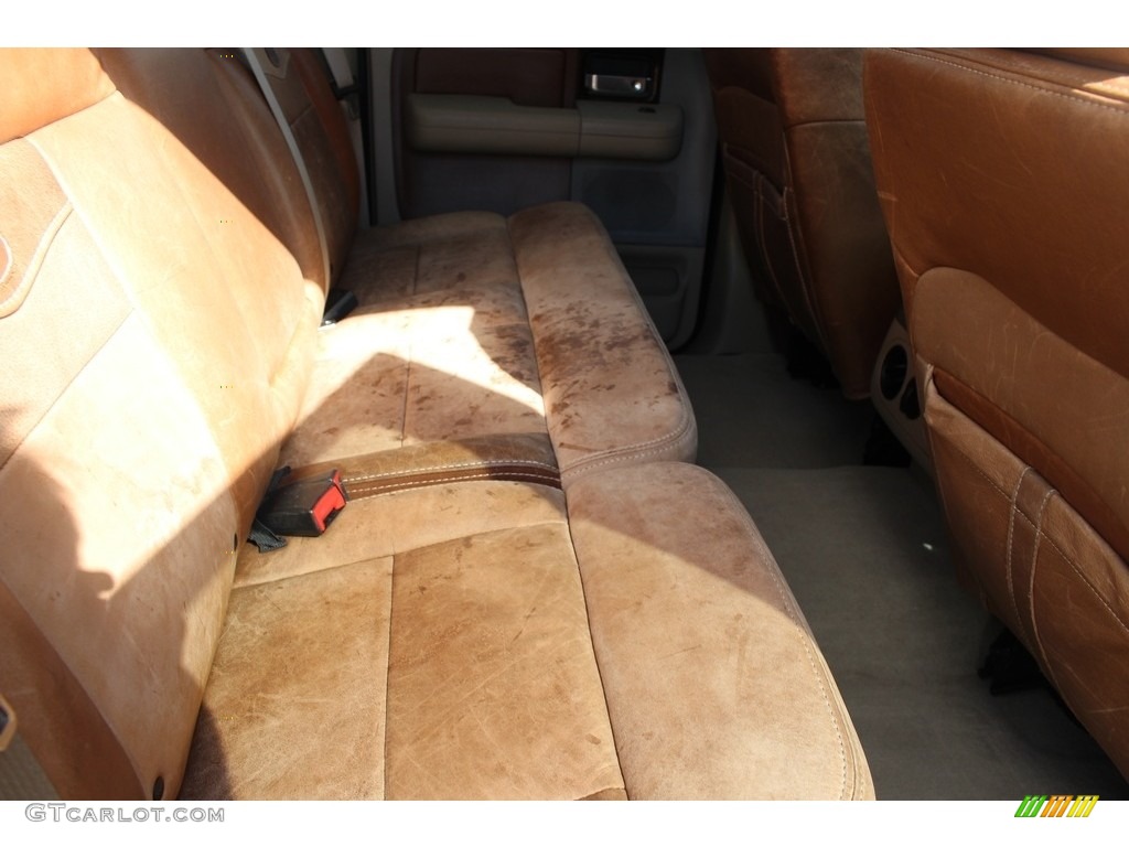 2007 F150 Lariat SuperCrew 4x4 - Dark Copper Metallic / Castano Brown Leather photo #37