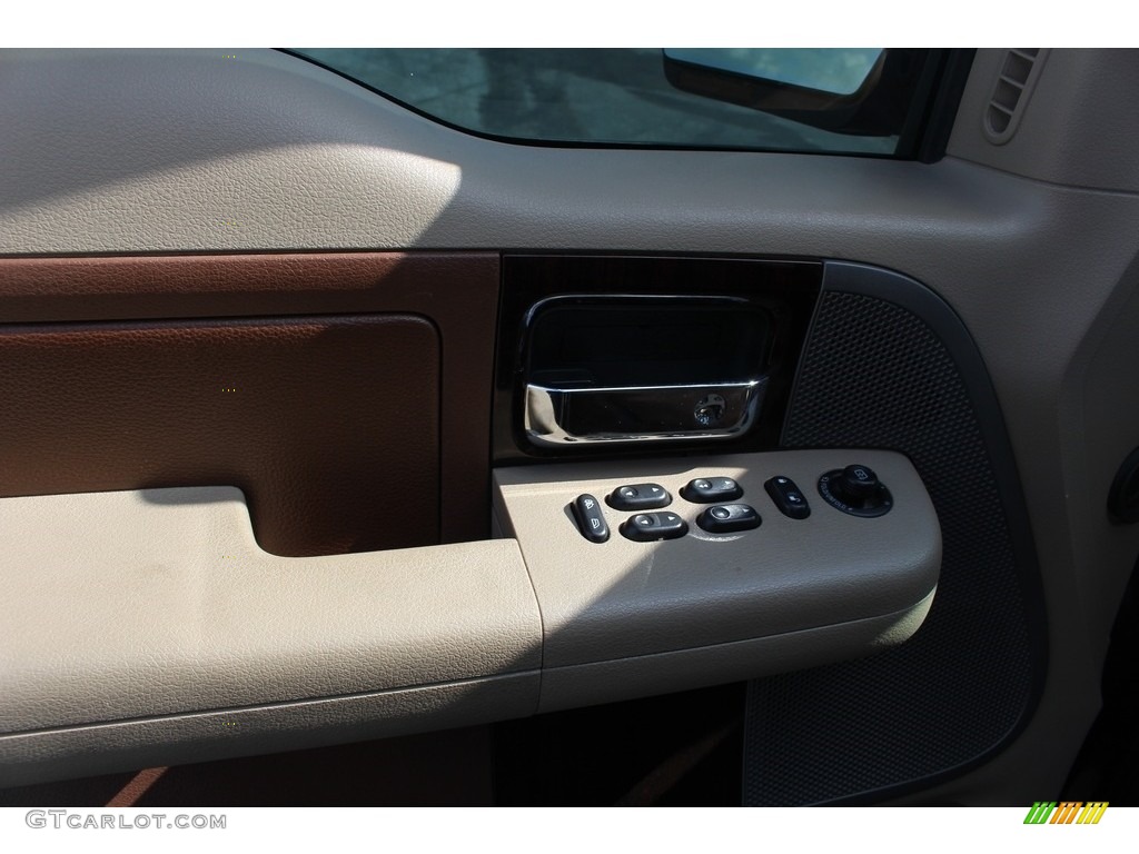2007 F150 Lariat SuperCrew 4x4 - Dark Copper Metallic / Castano Brown Leather photo #49