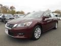 2014 Basque Red Pearl II Honda Accord EX-L V6 Sedan  photo #5