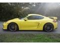 2016 Racing Yellow Porsche Cayman GT4  photo #3