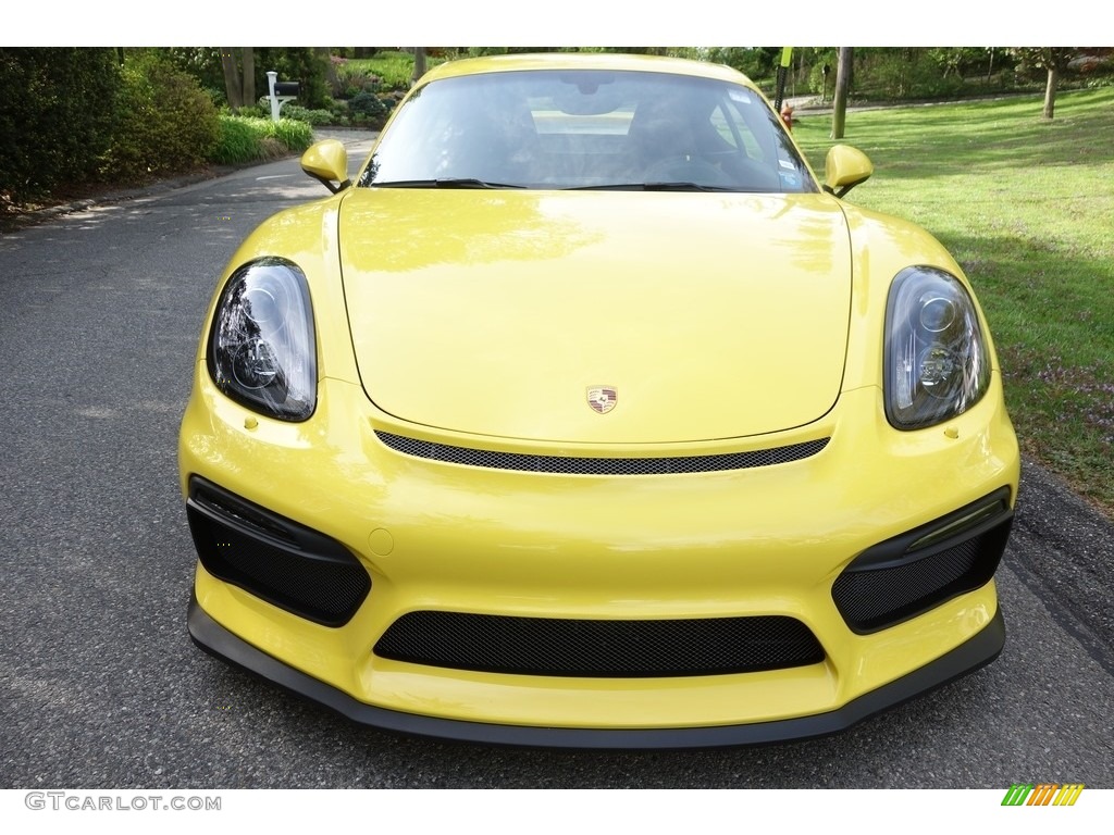 2016 Cayman GT4 - Racing Yellow / Black photo #9