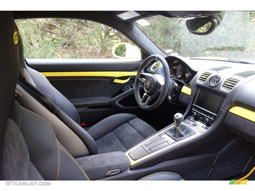 2016 Porsche Cayman GT4 Black Dashboard Photo #112886700