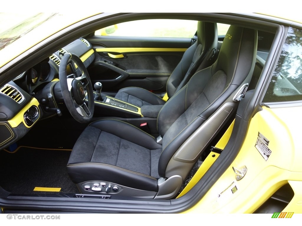2016 Cayman GT4 - Racing Yellow / Black photo #21