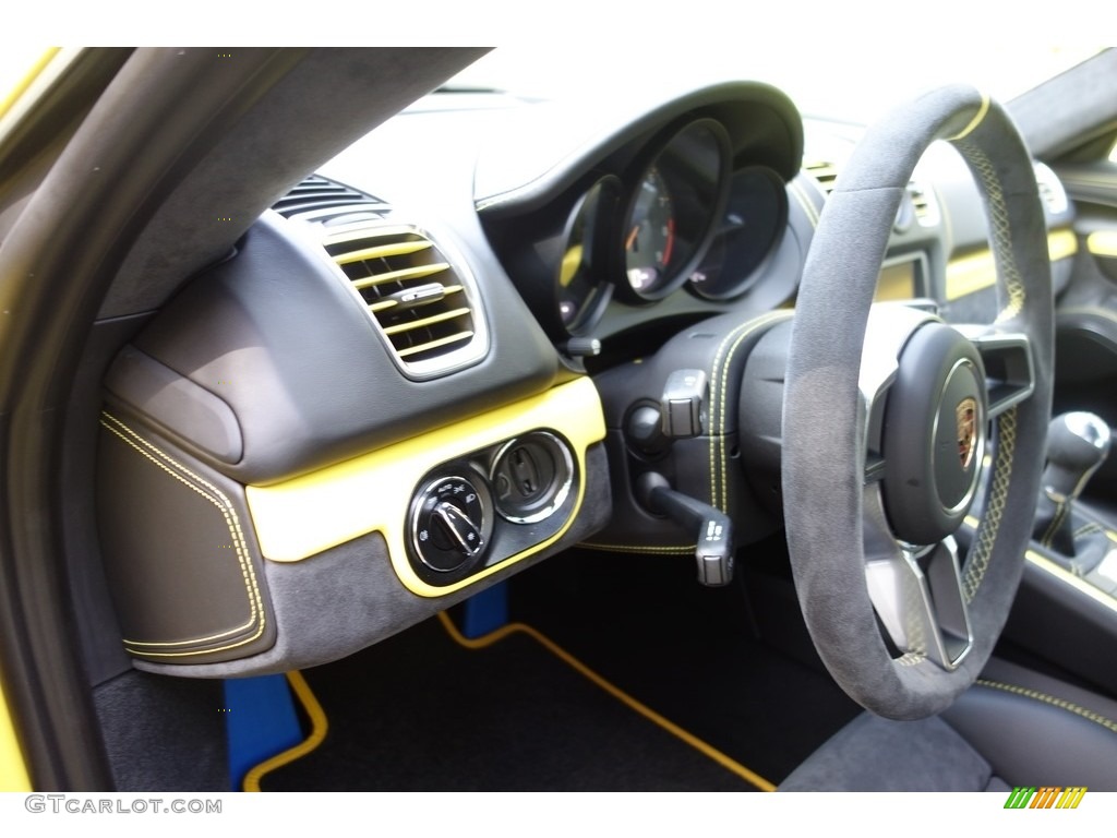 2016 Cayman GT4 - Racing Yellow / Black photo #22