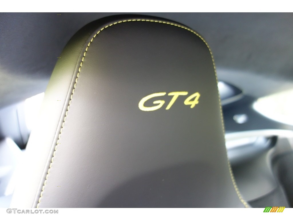 2016 Cayman GT4 - Racing Yellow / Black photo #24