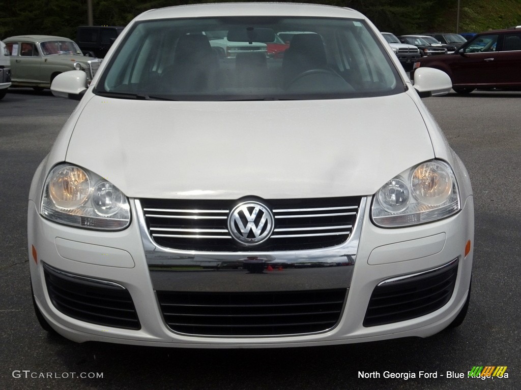 2010 Jetta TDI Sedan - Candy White / Titan Black photo #8