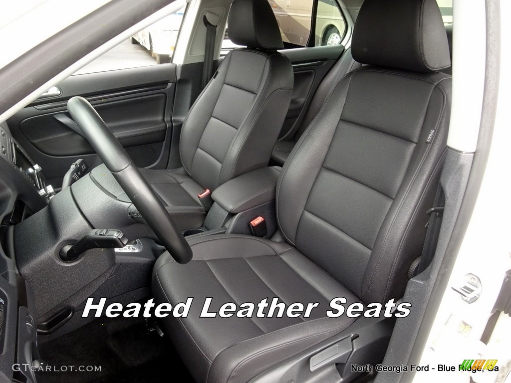 2010 Jetta TDI Sedan - Candy White / Titan Black photo #11